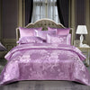 SILKLOFT – Elegant satijnen jacquard beddengoed set