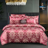 SILKLOFT – Elegant satijnen jacquard beddengoed set