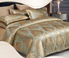 SILKLOFT – Elegant satijnen jacquard beddengoed set