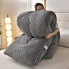 FLUFFARIA – Coperta in peluche di lusso reversibile