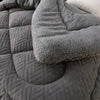 FLUFFARIA – Coperta in peluche di lusso reversibile