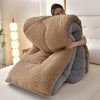FLUFFARIA – Coperta in peluche di lusso reversibile