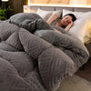 FLUFFARIA – Coperta in peluche di lusso reversibile