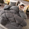 FLUFFARIA – Coperta in peluche di lusso reversibile