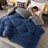 FLUFFARIA – Coperta in peluche di lusso reversibile