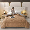 FLUFFARIA – Coperta in peluche di lusso reversibile