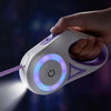 SAFEWALK LEASH – Leuchtende Hundeleine mit LED-Licht & Taschenlampe für sichere Abendspaziergänge