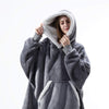 SNUGWEAR – Manta con capucha de forro polar para calor y comodidad