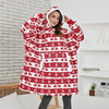 SNUGWEAR – Manta con capucha de forro polar para calor y comodidad