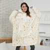 SNUGWEAR – Manta con capucha de forro polar para calor y comodidad