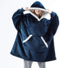 SNUGWEAR – Manta con capucha de forro polar para calor y comodidad