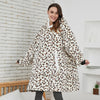 SNUGWEAR – Manta con capucha de forro polar para calor y comodidad