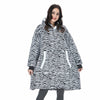 SNUGWEAR – Manta con capucha de forro polar para calor y comodidad