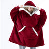 SNUGWEAR – Manta con capucha de forro polar para calor y comodidad