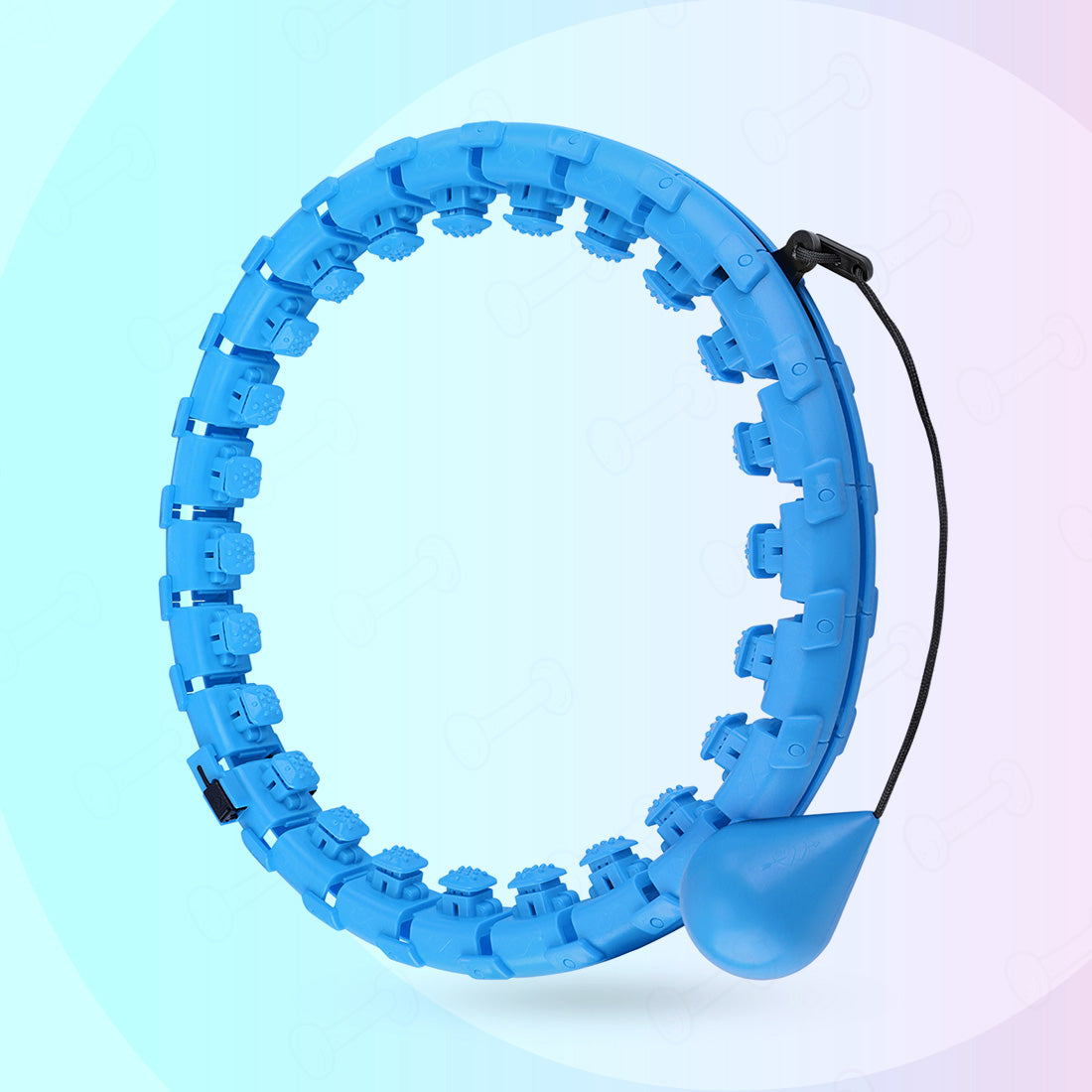 Hulafit Pro – Cerceau Hula Hoop réglable pour un entraînement efficace à domicile et pour la taille