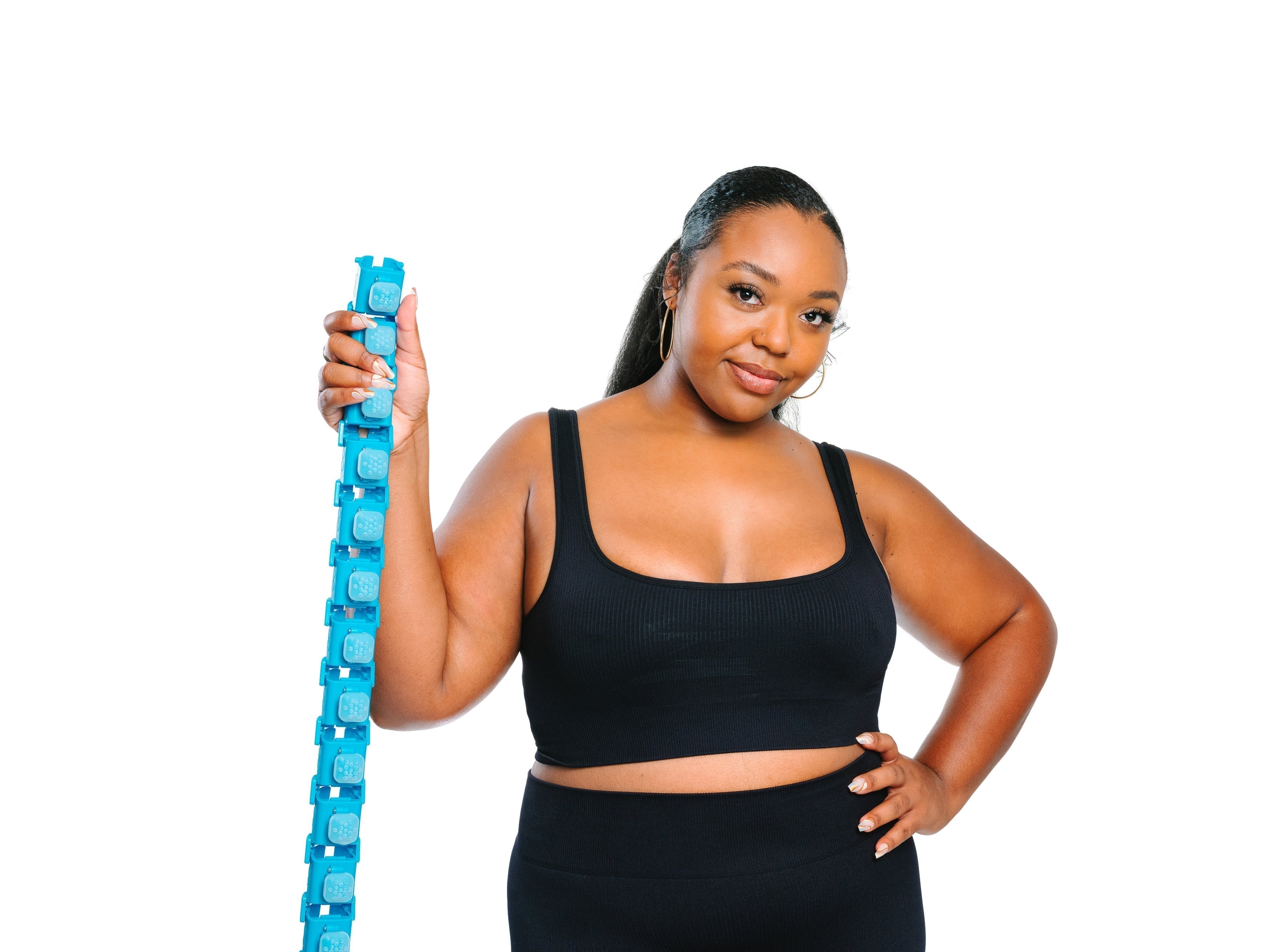 Hulafit Pro – Cerceau Hula Hoop réglable pour un entraînement efficace à domicile et pour la taille