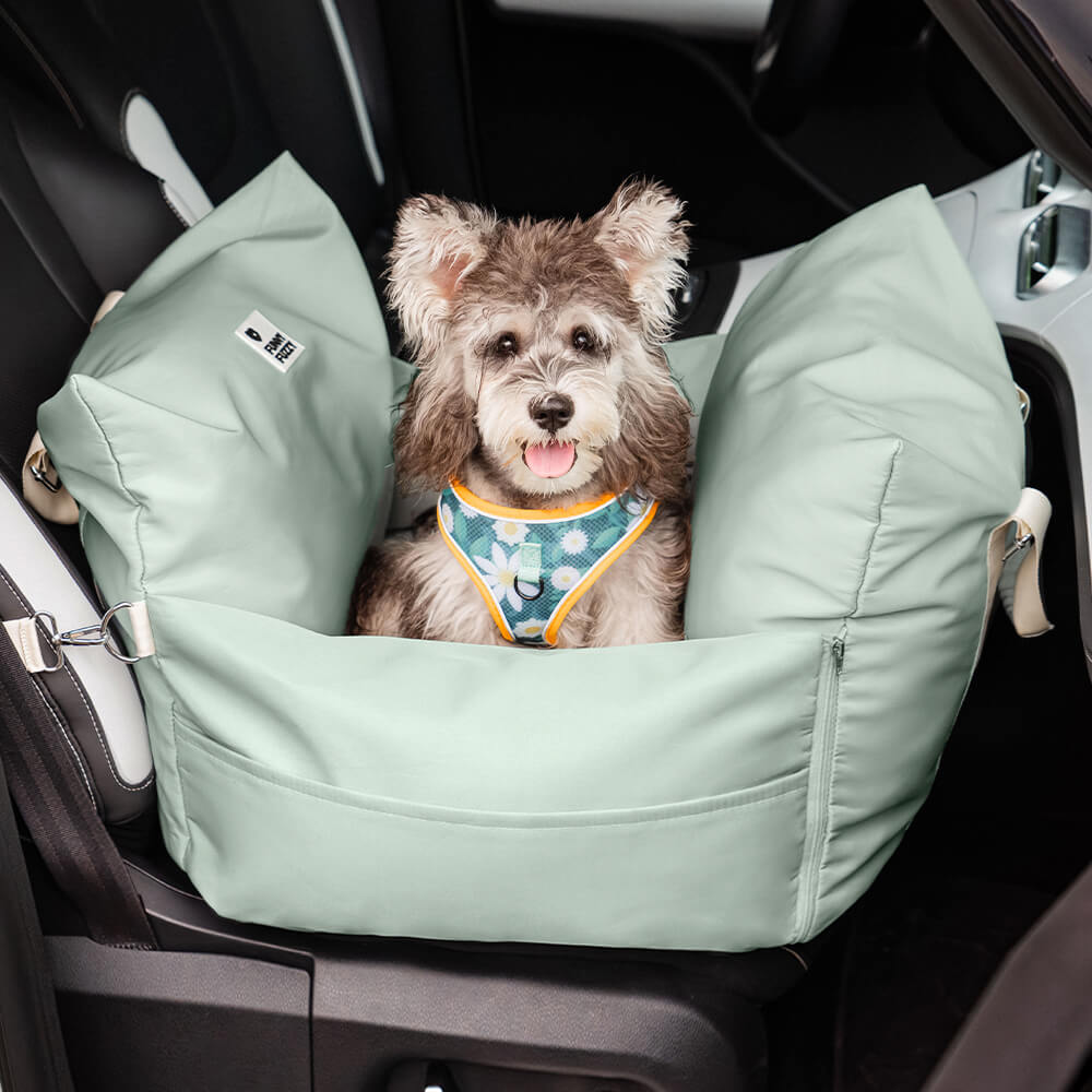 TRAVELPUP – Sicheres Hundesitzbett für Auto & Zuhause