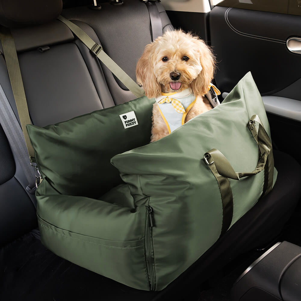 TRAVELPUP – Sicheres Hundesitzbett für Auto & Zuhause