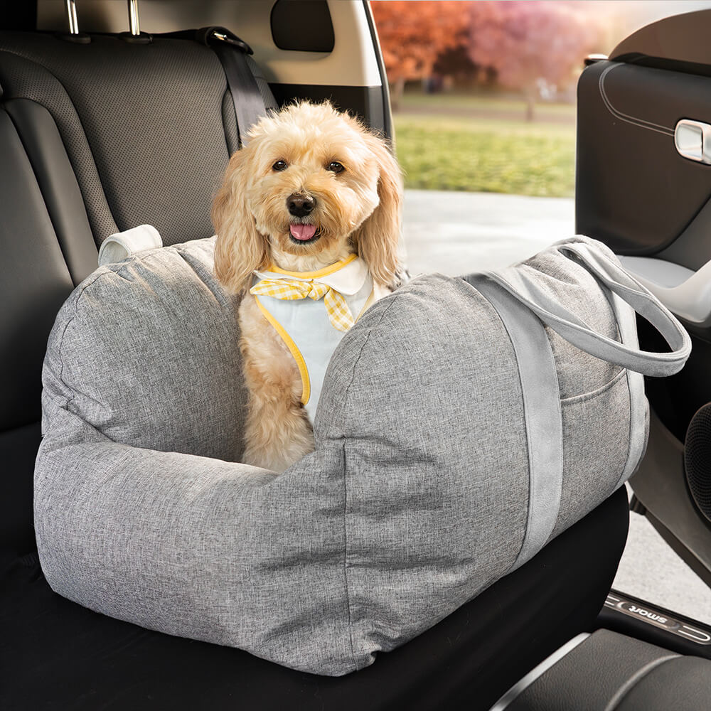 TRAVELPUP – Sicheres Hundesitzbett für Auto & Zuhause