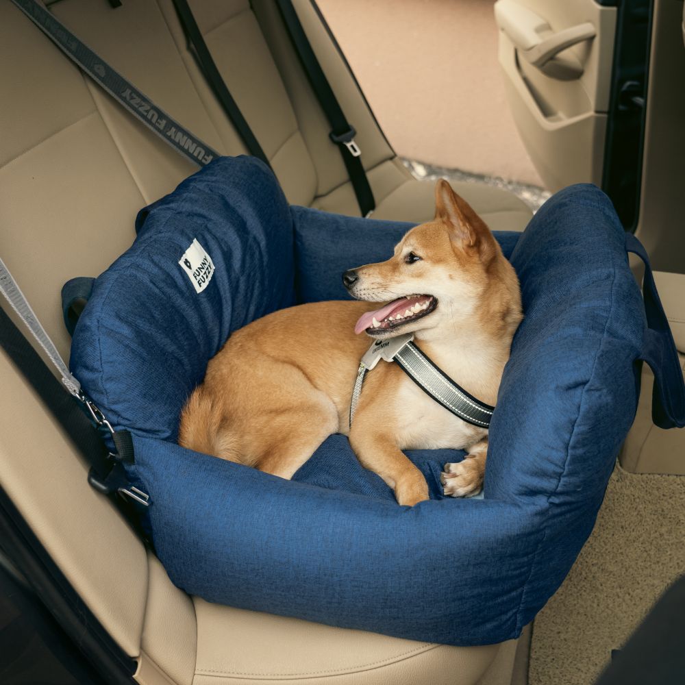TRAVELPUP – Sicheres Hundesitzbett für Auto & Zuhause