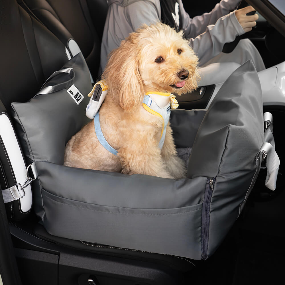 TRAVELPUP – Sicheres Hundesitzbett für Auto & Zuhause