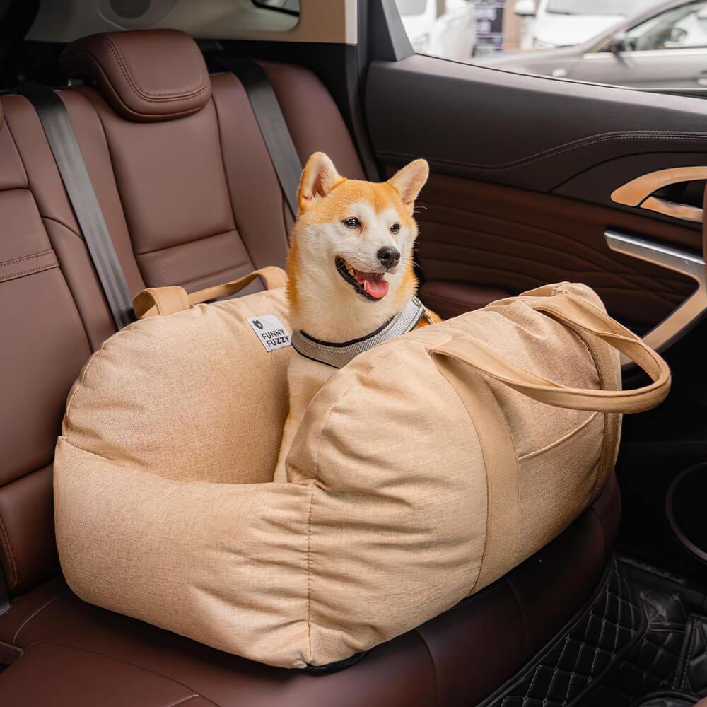 TRAVELPUP – Sicheres Hundesitzbett für Auto & Zuhause