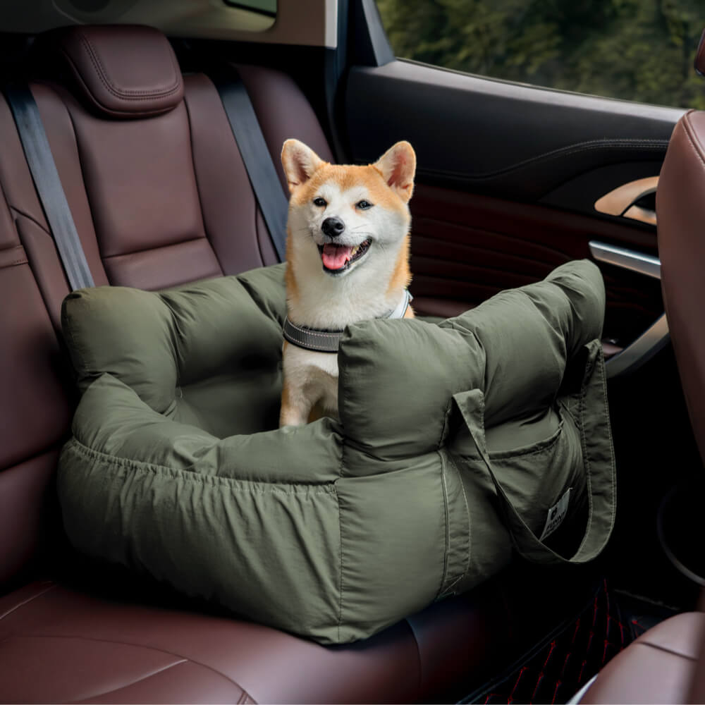 TRAVELPUP – Sicheres Hundesitzbett für Auto & Zuhause