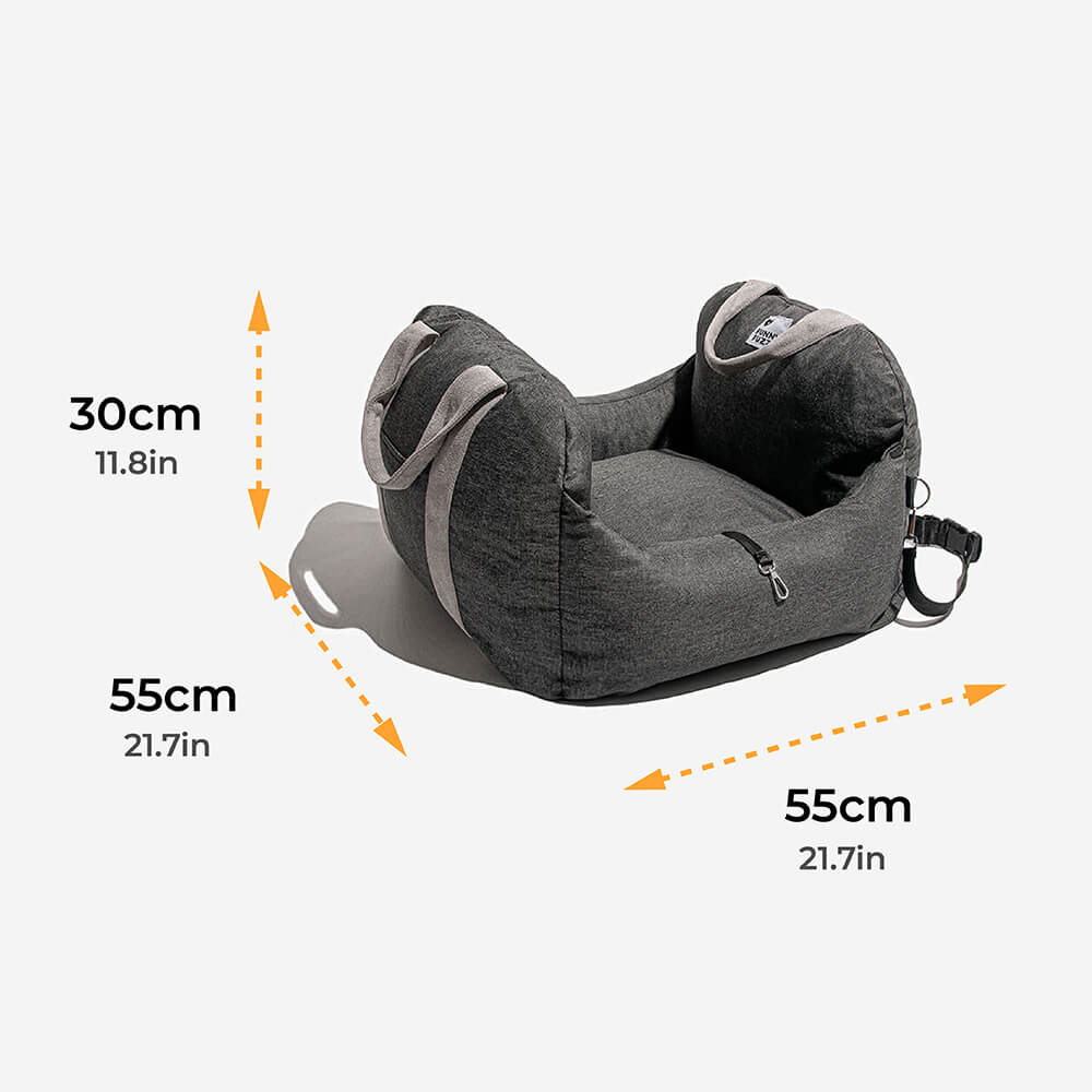 TRAVELPUP – Sicheres Hundesitzbett für Auto & Zuhause