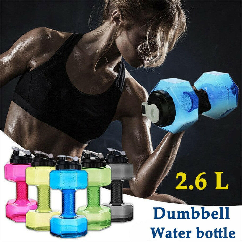 Hydraflex – Botella de agua con pesa 2 en 1 para entrenamiento e hidratación