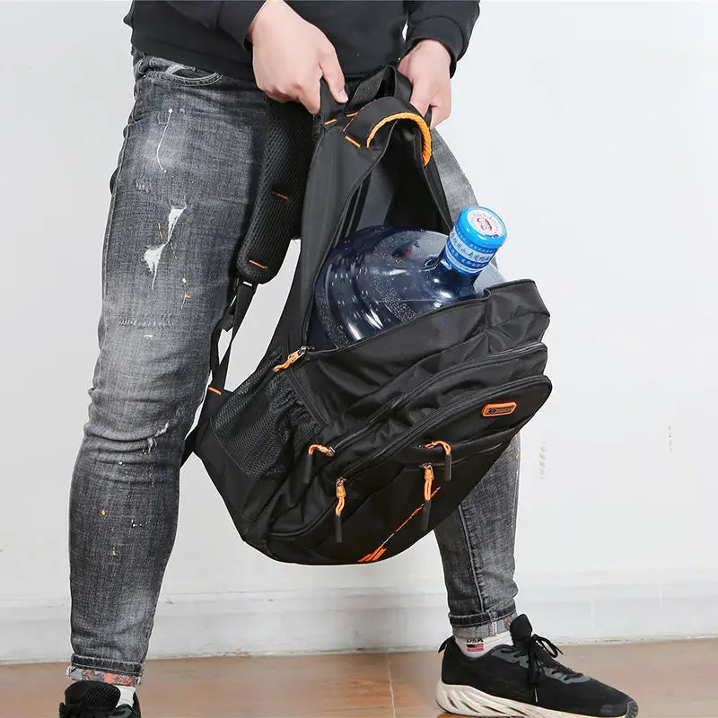 FortiBag – Zaino da uomo impermeabile in Oxford con design robusto