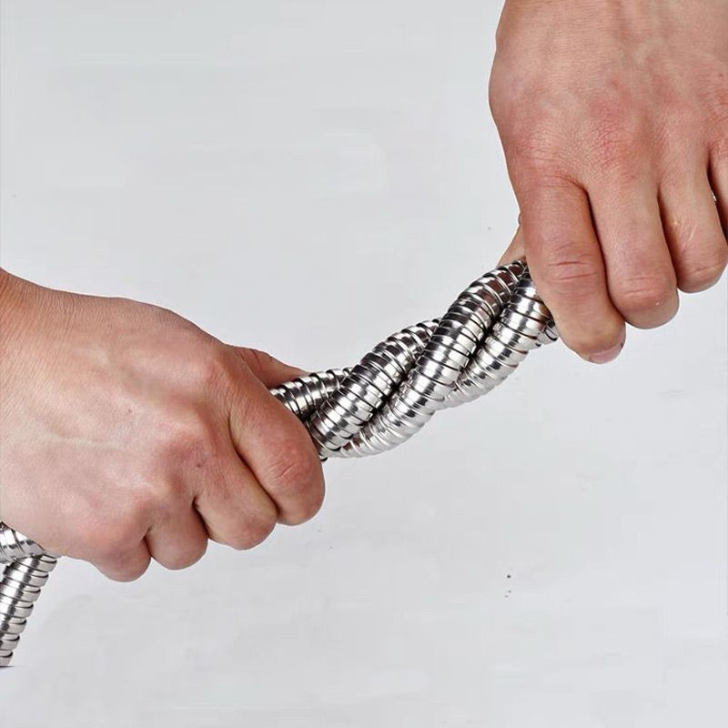 Duraflow – Flessibile tubo doccia in acciaio inox con attacco standard