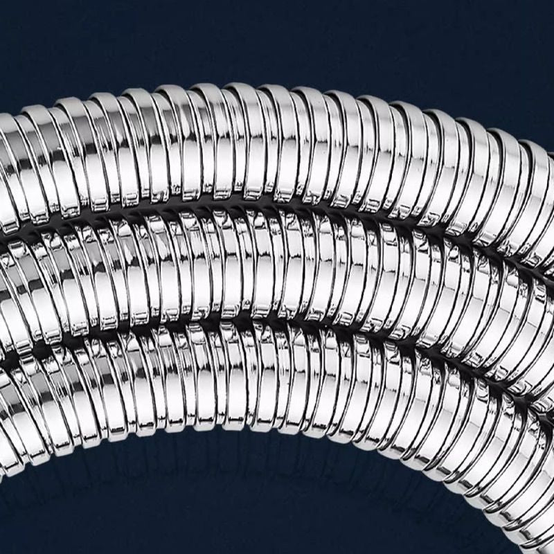 Duraflow – Flessibile tubo doccia in acciaio inox con attacco standard