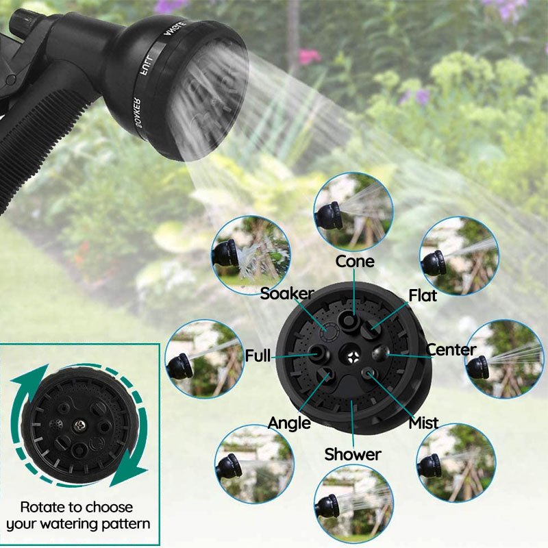 AquaFlex Pro tuyau d'arrosage | Tuyau extensible et anti-plis | Tuyau d'eau robuste pour jardin, plantes et nettoyage