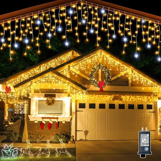 ILLUMERA – LED-Gartenvorhang 4 × 0,6 m mit wetterfester Eleganz 0
