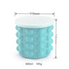 Fabricador de cubitos de hielo – Contenedor 2 en 1 para cubitos de hielo y enfriador de bebidas para pequeños congeladores