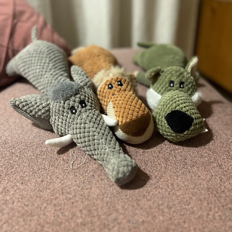 TOUFFY – Unzerstörbares Hundespielzeug aus Jeansstoff für kleine & große Hunde