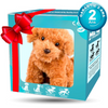 ROBOBARK – Perro robot de peluche interactivo con sonido y movimiento para niños