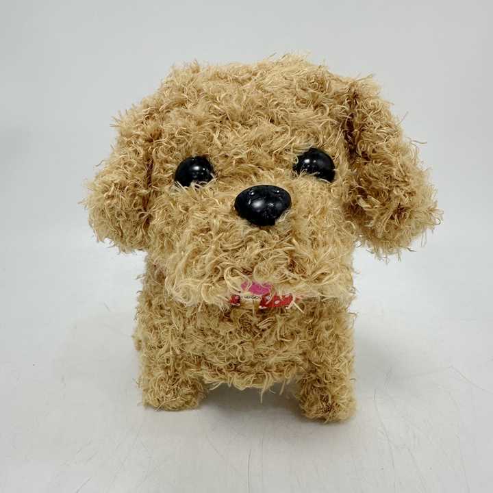 ROBOBARK – Perro robot de peluche interactivo con sonido y movimiento para niños