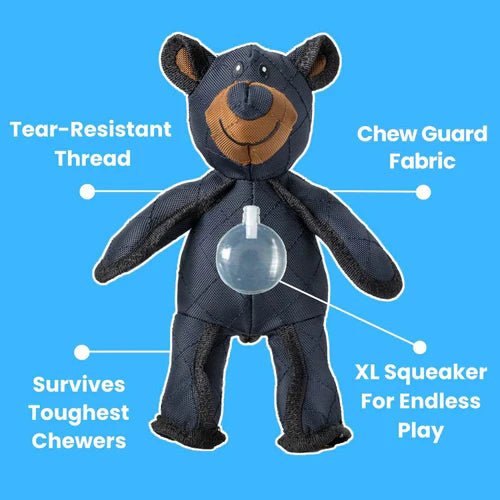PAWSQUEAK – Juguete interactivo para perros con silbato incorporado