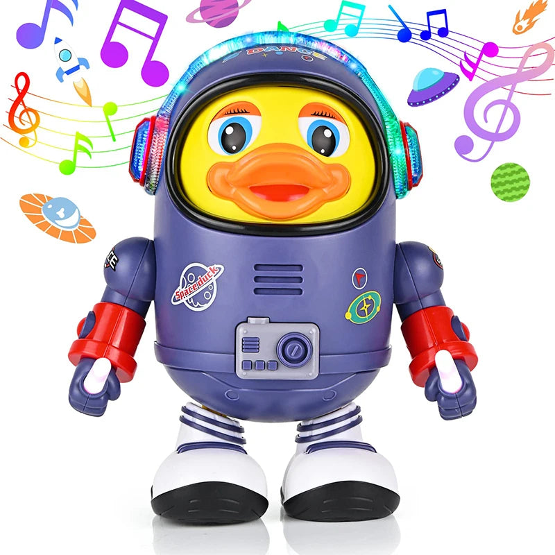 DUCKLY – Interaktives Tanzendes Enten-Spielzeug mit Licht & Musik