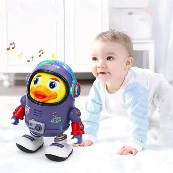 DUCKLY – Interaktives Tanzendes Enten-Spielzeug mit Licht & Musik