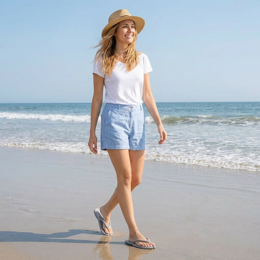 Faltbare Reise-Flip-Flops – Rutschfeste Slipper für heiße Tage