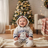 JOLLYBABE – Frühlings-Unisex-Baby-Weihnachtsoutfit für festlichen Stil 3