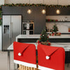 JOLLYCHAIR – Stuhlhussen mit Weihnachtsmannmütze (2er-Pack) für festliche Esszimmerdekoration 4
