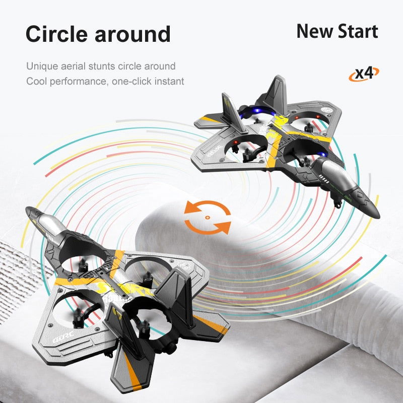AEROBLAZE – RC-Flugzeug mit 360° Stunt-Funktionen für aufregende Flugabenteuer