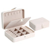 JewelCase – Elegante Leder Schmuckbox für Ringe & Ohrringe