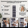 Zusammenklappbarer Aufbewahrungsorganizer zum Aufhängen an der Tür