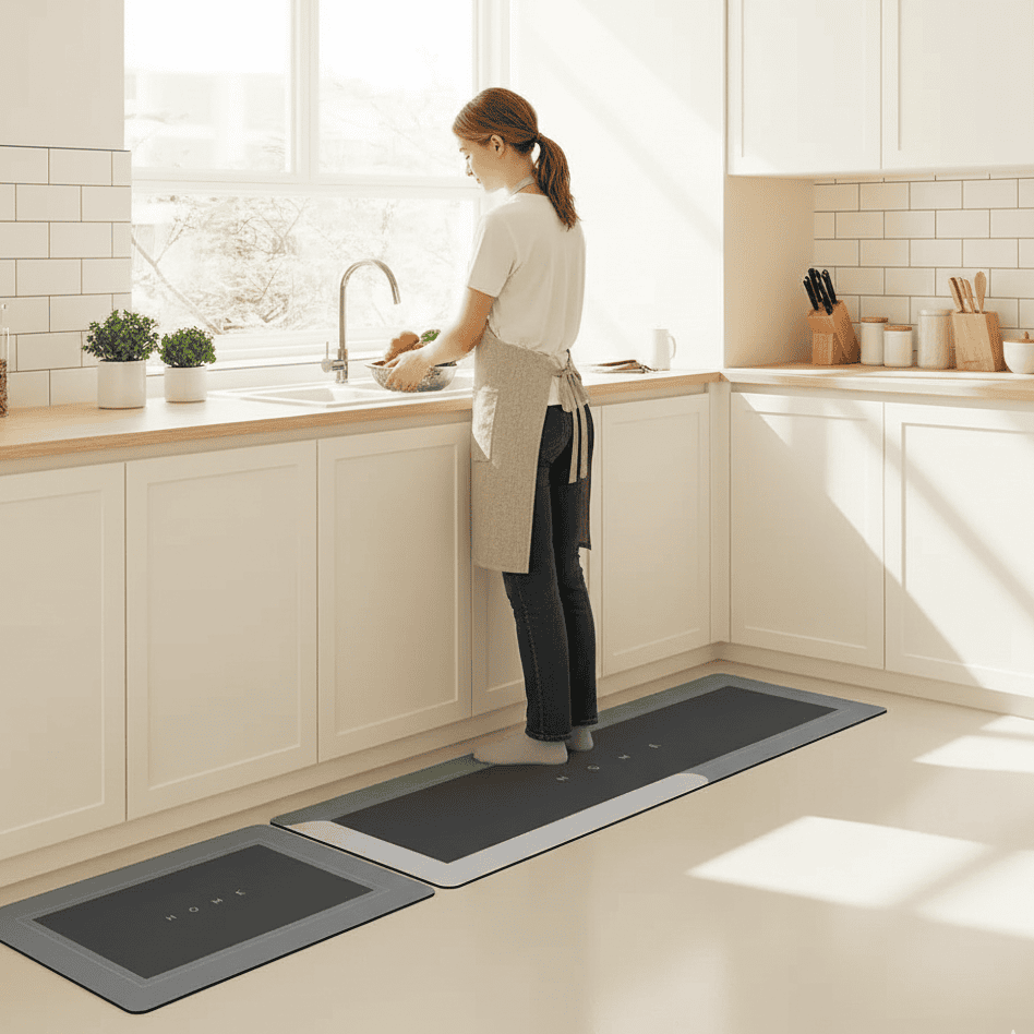 KITCHENMAT – Rutschfester und wasserdichter Küchenteppich aus Polymer 5