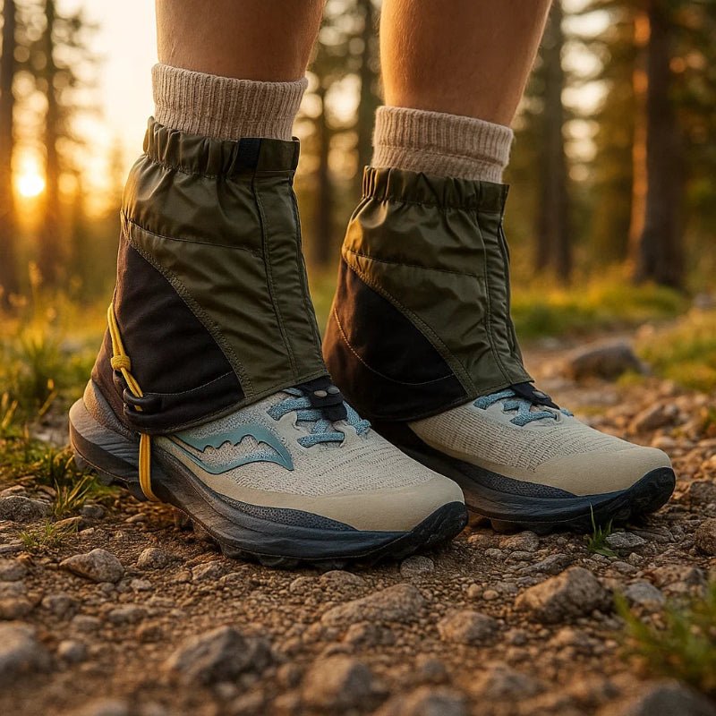 KNEEWARD – 20D wasserdichte Wanderfußabdeckungen mit erweitertem Knieschutz 1