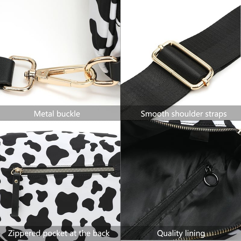 URBANCHECK – Nylon Bum Bag im Schachbrettdesign für den Alltag
